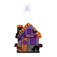 thumbnail image 1 of Halloween Pendant Festive Atmosphere Party Porch Hanging Wall Sticker Wooden Decorations, 1 of 6