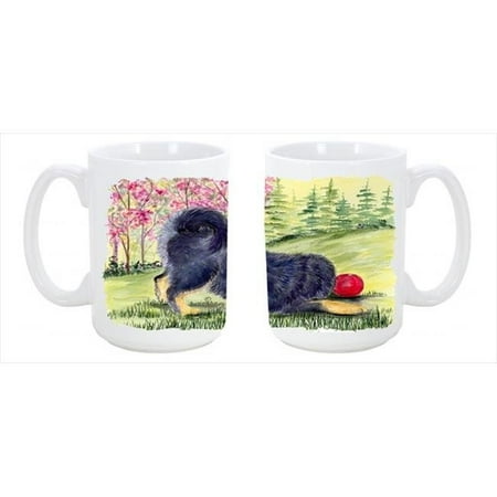 

Tibetan Mastiff Dishwasher Safe Microwavable Ceramic Coffee Mug 15 oz.