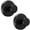 Black, variant on Aubiu Suction Cup Shower Hooks, Strong Hold Removable Towel Hooks for Bathroom, No Drilling Wall Hooks for Glass, Tile & Window, Gold (2 Pack)