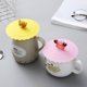thumbnail image 3 of Tapa de taza de silicona a prueba de fugas y polvo Tapa única Tapa de taza de té de cerámica universal Marca Tapa de taza de té multifuncional, 3 of 5