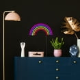 thumbnail image 4 of Northlight LED  Rainbow Neon Lighted Wall Art - 12"  - Mutlticolor, 4 of 7