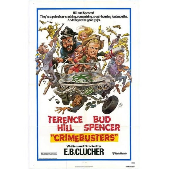 Posterazzi MOVAH8305 Crime Busters Movie Poster - 27 x 40 in.