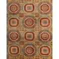 thumbnail image 1 of Ahgly Company Indoor Rectangle Abstract Red Abstract Area Rugs, 2' x 5', 1 of 6