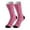 Pink, variant on Custom Funny Photo Socks - Unique Socks for Men & Women - DIY Socks with Picture Print for