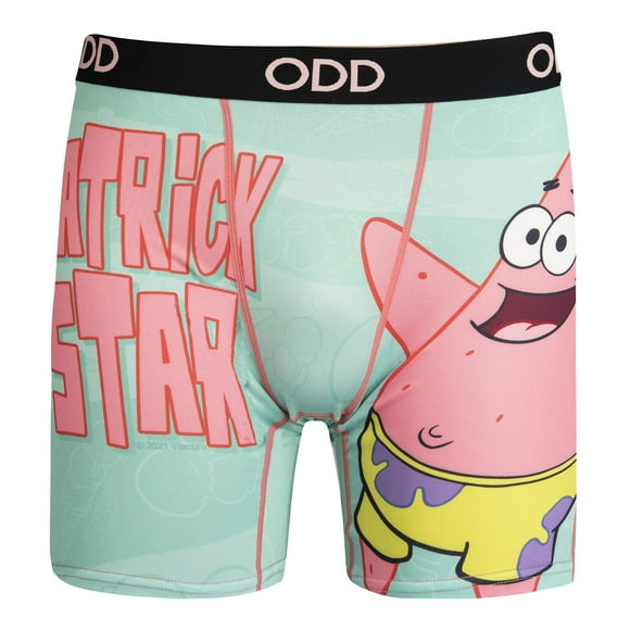 Odd Sox, Drôle de Caleçon pour Hommes Sous-Vêtements, SpongeBob Nickelodeon, Patrick