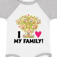 thumbnail image 4 of Inktastic I Love My Family Kids Family Tree Boys or Girls Baby Bodysuit, 4 of 5