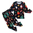 thumbnail image 1 of Conjunto de pijamas de manga larga para niños y niñas, ropa de dormir para bebés, otoño, 1 of 4