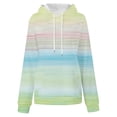 thumbnail image 4 of Odbmxy Hoodie Women Fall Tie-Dye Long Sleeve Ladies Sweatshirts Casual Loose Everyday Lightweight Pullover Tops, 4 of 5