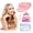 Pink, variant on Heatless Hair Curler for Long Hair Curls - 61" Extra Long Heatless Curling Rod Headband, Velour No Heat Curling Ribbon Kit for Women(Black)