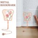 thumbnail image 4 of Chinese Style Fan Bookmark for Reading with Classic Metal Craft, 4 of 4
