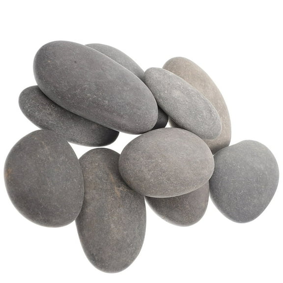 Raindrops 20Pack Rock For Painting Grey Smooth Rocks For Diy Crafts And Artists