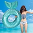 thumbnail image 4 of Flotador inflable para piscina de sirena, silla flotante, de natación para agua de piscina Baoblaze anillo de natación para adultos, 4 of 8