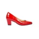thumbnail image 2 of ZAPATILLAS TACONES VESTIR LEON DAMA MUJER ROJO PIEL CABRA 737 LEON 737, 2 of 3