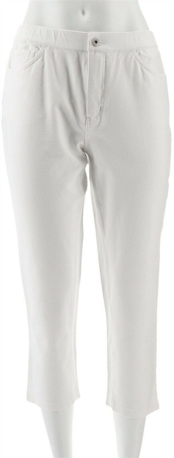 denim & co crop pants