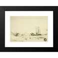thumbnail image 2 of David Octavius Hill 14x11 Black Modern Framed Museum Art Print Titled - Departure (1848-1870), 2 of 5