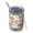 Fun Halloween Pattern, variant on Halloween Ghost Bat Orange Pattern Wide Mouth Tumbler 1 Pack, Vacuum Insulated Mini Insulated Mug Sweat-free Exterior Gifts Ideas for Birthday Holiday Party