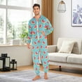 thumbnail image 3 of joogoo Watermelons Unisex Adults Onesies Pajamas Jumpsuits L, 3 of 7
