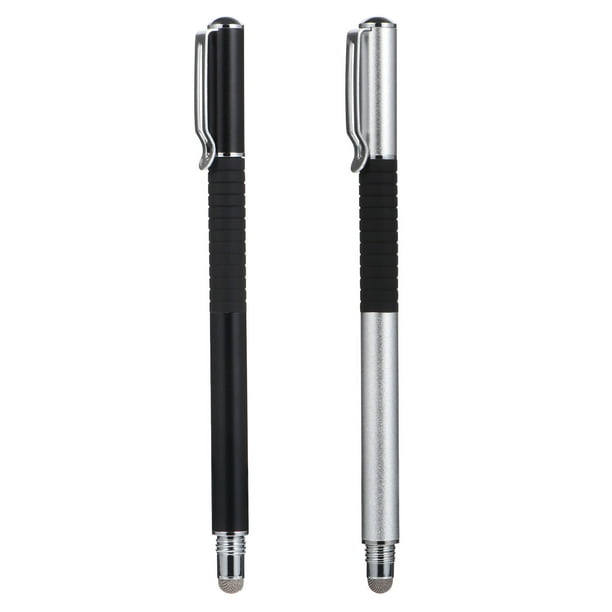2 en 1 bolígrafos de pantalla táctil de alta sensibilidad en 1 compatibles para iPhone / iPad