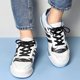 thumbnail image 4 of 3 Pares de Cordones para Zapatos, Cordones Planos de 8 mm de Ancho para Zapatillas, Correr, Adultos, niños, Negro, 4 of 5