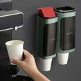 thumbnail image 4 of Cup Dispenser under $5! Kadlawus Cup Dispenser, Cup Holder for Water Dispenser with Adhesive Board, Paper Cup Organizer for Home Office Gym, Wall Mounted Cup Dispenser Holds 40 Cups, 4 of 6