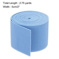 thumbnail image 2 of Uxcell Elastic Bands for Sewing Double Side Elastic Band Knit High Elasticity for Wigs Pants Sky Blue 2.75 Yard, 2 of 6