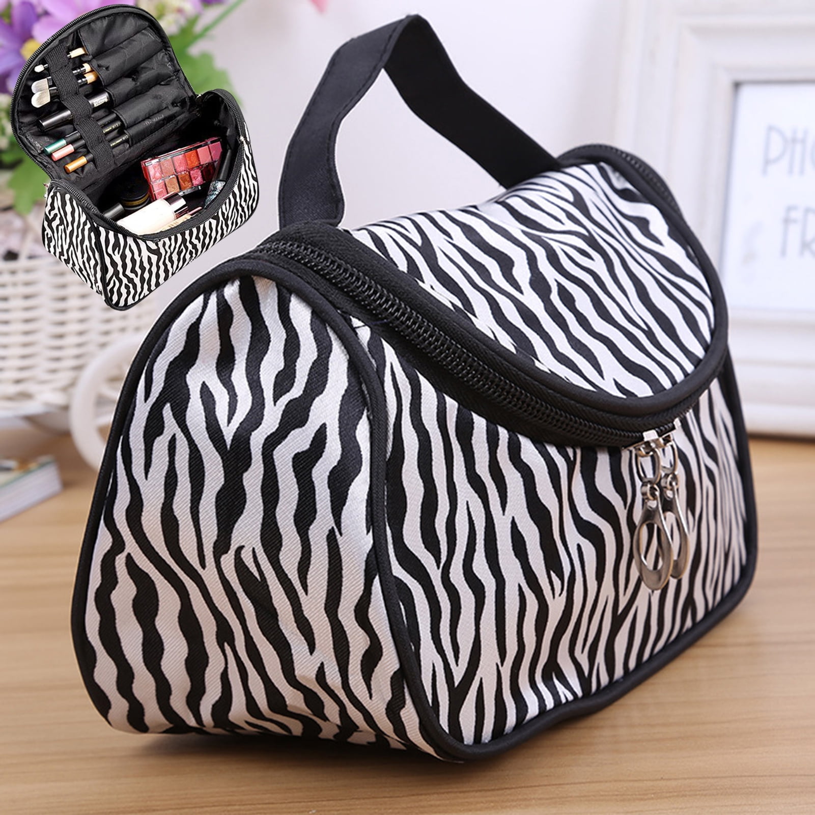 SIDDHABABA ENTERPRISES Multicolor Shoulder Bag zebra purse black - Price in  India | Flipkart.com