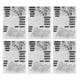 thumbnail image 3 of Sello transparente6PCS Sello transparente Sellos transparentes decorativos Sellos para hacer tarjetas Innovación moderna Jadeshay  A, 3 of 8