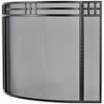 thumbnail image 6 of Modern Ember Mill Creek Black Mesh Fireplace Screen – 3-Panel Steel, 6 of 7