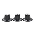 thumbnail image 4 of CEORPER 3Pcs Guitar Knobs Volume Tone Control Guitar Knobs Top Hat Style Knob 6mm Shaft Hole Guitar Potentiometer Control Knobs, 4 of 9