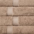 thumbnail image 5 of Premium Egyptian Cotton Highly Absorbent Assorted 4-Piece Plush Towel Set - 20" x 30", 5 of 6