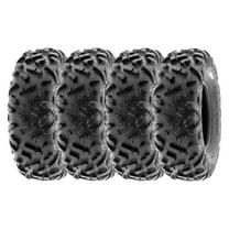 SunF ATV/UTV All Terrain Quad Mini Bike Tire 22x7-10 6PR Tubeless A051 (Set of 4)