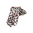 thumbnail image 1 of 2' Trendy Skinny Tie  - White Red Cheetah Print, 1 of 1