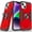 Red, variant on For iPhone 14/13 Robust Magnetic Kickstand Hybrid Case Cover - Dark Cherry