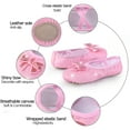 thumbnail image 6 of Ballet Shoes Split-Sole Glitter Flats Dance Shoes for Girls Toddler/Kid (WX55-21,30), 6 of 6