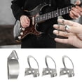 thumbnail image 4 of 4 unids/set 1 pulgar + 3 púas de guitarra celuloide Fingerpicks guitarra Plectrum para acústico eléctrico-ajustable, 4 of 9