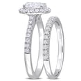 thumbnail image 3 of Created Forever Women's 1 4/5 CT Lab Created Diamond 14K White Gold Bridal Ring Set (G-H, VS1-VS2), 3 of 9