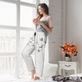 thumbnail image 5 of Pofeuu Dandelion Blowing In The Wind Print Women's Fashion Pajama Pants with Pockets Comfy Drawstring Sleep Lounge Bottoms-Medium, 5 of 6