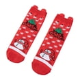 thumbnail image 3 of Calcetines navideños para vacaciones, calcetines cálidos de invierno, bonitos calcetines coloridos para vacaciones, calcetines para año Nuevo, Día de Estilo I Salvador Calcetines de mujer, 3 of 9