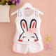 thumbnail image 1 of Conjunto de ropa de princesa de verano para niñas, ropa informal para niños, chaleco de Minnie de dibujos animados a la moda para bebés, Tops, pantalones cortos, chándales Outfits4T Gao Jinjia LED, 1 of 2