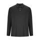 thumbnail image 4 of Blusa y camisa de manga larga con cuello vuelto para hombre, informal, de color liso, con botones, de terciopelo alemán, blusa de manga larga con cuello vuelto, camisa para hombre, tops de poliéster p, 4 of 5