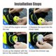 thumbnail image 3 of For Ryobi RLT36B33 / RY36LT33A-0 36V Lawn Mower 3 Line Spool + 1 Spool Cap Part, RAC143, 3 of 5