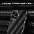 thumbnail image 3 of for iPhone 14 6.1" 2022 Lightweight Case, Carbon Fiber Anti-Fingerprint Anti-Scratch Heavy Duty Full Body Protective Case for iPhone 14 Women Men, Black & Silver, 3 of 9