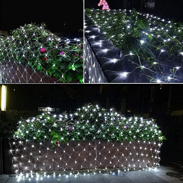 Kitcheniva 200 LED Net Curtain Mesh Fairy String Lights Blue