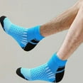 thumbnail image 3 of Lifetechs 5 Pairs Men Basketball Socks Sweat Absorbent Breathable Socks Low-Cut Anti-slip Ankle Socks for Daily Wear Sports Yoga, 3 of 8
