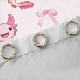 thumbnail image 4 of Manfei Cute Cartoon Axolotl Black Out Curtains,Kawaii Bowtie Ribbon Curtains Pack of 2 (42x63 Each),Pink Bowknot Bow Bedroom Curtains For Girls Kids,Super Cozy Room Decor, 4 of 6