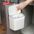 thumbnail image 4 of Glad Roomate Under Counter Kitchen Bin 7L / 1.8G White, 4 of 6