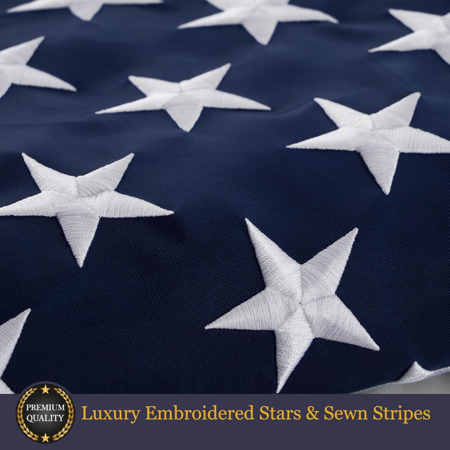 Lanola Betsy Ross Flag 3x5 Feet Embroidered 13 Star American Flags for 250th Anniversary Heavy Duty Outdoor Colonies Banner for Outside