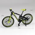 thumbnail image 2 of Finger Mountain Bike, Metal Bicycle Model 1:10 Model,green, 2 of 5