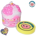 thumbnail image 2 of Cloud Slime Peachybbies con aroma a fresa y vaca, 200 ml, 2 of 7