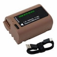 thumbnail image 2 of Replacement for Panasonic DMW-BLK22 Battery (2400mAh) with USB-C Fast Charging, 2 of 3
